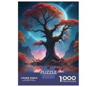 Rompecabezas De 1000 Piezas para Adolescentes Aesthetic Majestic Tree Rompecabezas para Adolescentes Juguetes DIY Análisis Y Lógica para Cumpleaños, Navidad 38x26cm/1000pcs