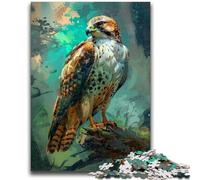 Rompecabezas de 1000 Piezas para Adolescentes, águila, para Mayores de 14 años, Juego de Preguntas, Actividades Divertidas en casa, Regalo de cumpleaños, Regalos de Viaje, 26x38cm