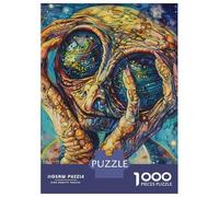 Rompecabezas De 1000 Piezas para Adolescentes Alien Art LIX Rompecabezas para Adultos Juegos Relajantes Alivia El Estrés Ayuda A Ejercitar El Cerebro 52x38cm/1000pcs