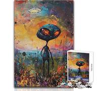 Rompecabezas de 1000 Piezas para Adolescentes, Alien Art XXXVIII, Juego Educativo, Regalos para Mujeres, Regalos de Amigo Secreto, tamaño 38x52cm