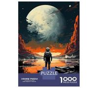 Rompecabezas De 1000 Piezas para Adolescentes Alien Landscape Adventure Rompecabezas Juegos Divertidos Desafío Difícil Cumpleaños Y Navidad 38x26cm/1000pcs