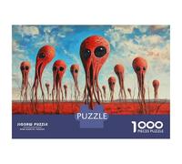 Rompecabezas De 1000 Piezas para Adolescentes Alien Life Forms Rompecabezas para Adolescentes Juguetes Antiestrés Regalos para Mujeres Regalos para Reducir El Estrés 70x50cm/1000pcs