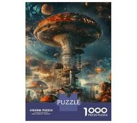 Rompecabezas De 1000 Piezas para Adolescentes Alien Spaceship in Space Rompecabezas para Adultos Juegos Familiares Decoración Gran Regalo para Jugar 38x26cm/1000pcs