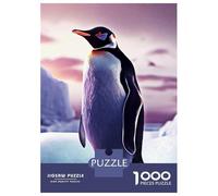 Rompecabezas De 1000 Piezas para Adolescentes Alone Penguin Rompecabezas para Adultos Juguete Decoración De Pared Decoración De Pared Juego Desafiante Regalos 70x50cm/1000pcs
