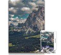 Rompecabezas de 1000 Piezas para Adolescentes Alpe Di Siusi, Juego desafiante, Juguetes, decoración de Pared, Regalo para cumpleaños, tamaño 38x52cm