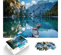 Rompecabezas de 1000 Piezas para Adolescentes Alpes Dolomitas de Italia para divertirse en Familia Decoración 75x50cm