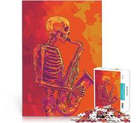 Rompecabezas de 1000 Piezas para Adolescentes Amante del Jazz más allá del Arte de la Vida Actividad Familiar Buen Regalo 50x70cm