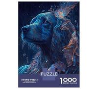 Rompecabezas De 1000 Piezas para Adolescentes Amazing Dog Surfing Cosmic Rompecabezas para Adolescentes Juguetes Antiestrés Regalos para Mujeres Regalos para Reducir El Estrés 52x38cm/1000pcs