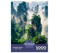 Rompecabezas De 1000 Piezas para Adolescentes Amazing Temple The Rock Rompecabezas para Adultos Juego Familiar Decoración del Hogar Regalos para Reducir El Estrés 38x26cm/1000pcs