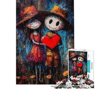 Rompecabezas de 1000 Piezas para Adolescentes Amor en Flor - Rompecabezas de Corte preciso para Adolescentes - Interacción Entre Padres e Hijos cumpleaños 50x75cm