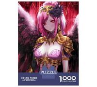 Rompecabezas De 1000 Piezas para Adolescentes Angel Wings Fantasy Girl Rompecabezas para Adultos Juegos Relajantes Regalos para Mujeres Interacción Entre Padres E Hijos 52x38cm/1000pcs