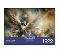 Rompecabezas De 1000 Piezas para Adolescentes Angelic Figure in Clouds Rompecabezas para Adultos Juguete Decoración De Pared Decoración De Pared Juego Desafiante Regalos 38x26cm/1000pcs