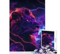 Rompecabezas de 1000 Piezas para Adolescentes Animales espaciales Juguetes antiestrés Regalos de Amigo Secreto Juego de ingenio Lista de Deseos con Papá Noel tamaño 38x52cm