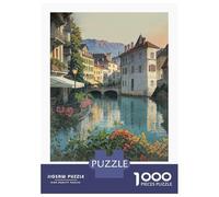 Rompecabezas De 1000 Piezas para Adolescentes Annecy France Travel Art Rompecabezas para Adultos Juguetes Antiestrés Análisis Y Lógica Cumpleaños Y Navidad 70x50cm/1000pcs