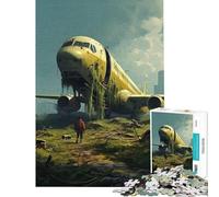 Rompecabezas de 1000 Piezas para Adolescentes Apocalipsis El último Vuelo Rompecabezas para Adultos Juguete Decoración de Pared Mejora la Memoria Regalo de cumpleaños (tamaño 38x52cm)