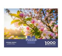 Rompecabezas De 1000 Piezas para Adolescentes Apple Blossoms in Spring Sunlight Rompecabezas para Adultos Juego Práctico Desafío Difícil Difícil Y Desafiante 70x50cm/1000pcs