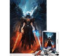 Rompecabezas de 1000 Piezas para Adolescentes Arcángel de la Justicia Juguete Educativo Regalos para Mujeres y Hombres Juegos de relajación interacción Entre Padres e Hijos tamaño 50x75cm