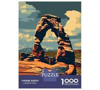Rompecabezas De 1000 Piezas para Adolescentes Arches National Park Rompecabezas para Adultos Juguetes DIY Desafío Difícil Regalos para Amigos Y Familiares 52x38cm/1000pcs