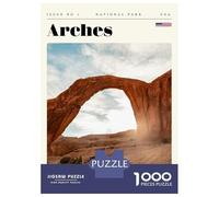 Rompecabezas De 1000 Piezas para Adolescentes Arches National Park Utah Travel Art Rompecabezas para Adultos Juegos Divertidos Decoración Perfecta Regalo De Cumpleaños, Regalos, 70x50cm/1000pcs