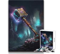 Rompecabezas de 1000 Piezas para Adolescentes, Arma legendaria, Ideal para Momentos de Relax, Juguete Troquelado de precisión Fina, tamaño 38x26cm