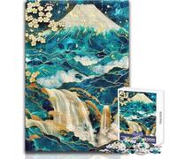 Rompecabezas de 1000 Piezas para Adolescentes, Arte Abstracto Kintsugi, Juegos Familiares, decoración, Juguete de Pared, tamaño 38x26cm