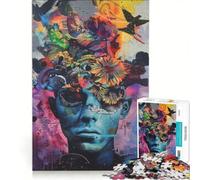 Rompecabezas de 1000 Piezas para Adolescentes Arte Callejero Que te dejará boquiabierto Juguete Educativo Actividades Divertidas en casa Regalo de Juego desafiante 50x75cm