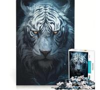Rompecabezas de 1000 Piezas para Adolescentes: Arte críptico de la Vida Salvaje, Juegos relajantes, desafiantes de completar, cumpleaños 38x52cm