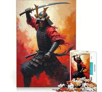 Rompecabezas de 1000 Piezas para Adolescentes, Arte de Guerreros samuráis japoneses, Juego Educativo, Regalo de cumpleaños, Toda la Familia 38x52cm