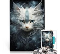 Rompecabezas de 1000 Piezas para Adolescentes Arte Enigma Animal Juego desafiante y Juego Familiar Regalo para cumpleaños 52x38cm