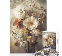 Rompecabezas de 1000 Piezas para Adolescentes Arte fotográfico Flores Vi Juguetes de decoración del hogar Grandes Regalos y Juguetes para Juegos educativos Interesante reducción del estrés 38x52cm