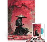 Rompecabezas de 1000 Piezas para Adolescentes Asesino de Demonios Rengoku Juego práctico Decoración de Pared cumpleaños y Navidad 38x26cm