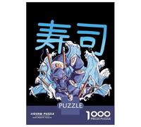 Rompecabezas De 1000 Piezas para Adolescentes Asian Great Dragon Wave Rompecabezas para Adultos Juego De Ingenio Ensamblaje De Patrones Desafiante De Completar 52x38cm/1000pcs