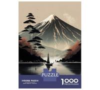 Rompecabezas De 1000 Piezas para Adolescentes Asian Landscape Painting Rompecabezas para Adultos Juegos Relajantes Montaje De Patrones Regalos para Amigos Y Familiares 38x26cm/1000pcs