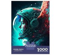Rompecabezas De 1000 Piezas para Adolescentes Astronaut Life In Space Rompecabezas para Adultos Juego De Ingenio Difícil Gran Regalo para Jugar 70x50cm/1000pcs