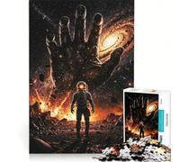 Rompecabezas de 1000 Piezas para Adolescentes: Astronauta Frente a la Mano cósmica, Juego Imposible, Actividades Divertidas para Hacer en casa, cumpleaños y Navidad 50x75cm