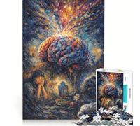 Rompecabezas de 1000 Piezas para Adolescentes: Atlas del Duelo silencioso, Juguetes para armar, interacción Entre Padres e Hijos, cumpleaños, 50x75cm