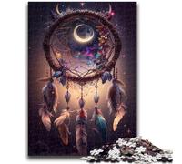 Rompecabezas de 1000 Piezas para Adolescentes, atrapasueños, Baile, para Mayores de 14 años, Juego de Preguntas, Actividades Divertidas en casa, Regalo de cumpleaños, Regalos de Viaje, 26x38cm