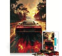 Rompecabezas de 1000 Piezas para Adolescentes Audi Negro,Coche Moderno,Arte de Corte Suave,Juego Mental,Regalo,Tiempo de Juego Relajante,Navidad,Ocio,Arte (38x52cm)