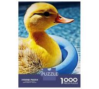 Rompecabezas De 1000 Piezas para Adolescentes Baby Ducks Are Swimming Rompecabezas para Adultos Juegos De Relajación Desafío Difícil Desafío Educativo 38x26cm/1000pcs