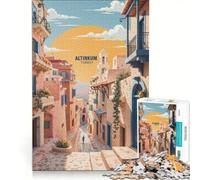 Rompecabezas de 1000 Piezas para Adolescentes Balade Dorée À Altinkum, Juego Educativo, Actividades Divertidas para Hacer en casa, fortalece el Amor Entre Parejas 50x75cm