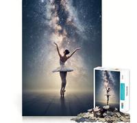 Rompecabezas de 1000 Piezas para Adolescentes Ballet bajo Las Estrellas Diversión Suave y Estimulante para el Desarrollo cognitivo Juego Casual Regalo Ideal para el Tiempo Libre y Las Fiestas 50x75cm