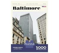 Rompecabezas De 1000 Piezas para Adolescentes Baltimore Maryland Travel Art Rompecabezas para Adolescentes Juego Familiar Mejora La Memoria Cumpleaños Y Navidad 38x26cm/1000pcs
