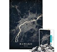 Rompecabezas de 1000 Piezas para Adolescentes Bamako Mali Rompecabezas para Adultos Juguete decoración de Pared Arte de Pared Regalos para Reducir el estrés (tamaño 50x75cm)