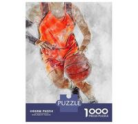 Rompecabezas De 1000 Piezas para Adolescentes Basketball 9 Rompecabezas para Adolescentes Juegos Relajantes Montaje De Patrones Regalos para Amigos Y Familiares 38x26cm/1000pcs