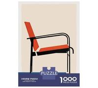 Rompecabezas De 1000 Piezas para Adolescentes Bauhaus Chair Rompecabezas para Adolescentes Juguetes Antiestrés Regalo De Cumpleaños para Cumpleaños, Navidad 52x38cm/1000pcs