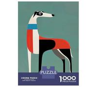 Rompecabezas De 1000 Piezas para Adolescentes Bauhaus Greyhound Dog Rompecabezas para Adultos Juegos De Relajación Desafío Difícil Desafío Educativo 70x50cm/1000pcs