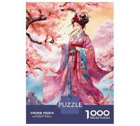 Rompecabezas De 1000 Piezas para Adolescentes Beautiful Girls Flowers 2 Rompecabezas para Adultos Juguetes Antiestrés Ensamblaje De Patrones Desafiante De Completar 38x26cm/1000pcs