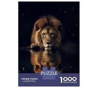 Rompecabezas De 1000 Piezas para Adolescentes Beautiful Magical Lion Rompecabezas para Adultos Juguetes Antiestrés Difícil Difícil Desafiante De Completar 70x50cm/1000pcs
