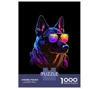 Rompecabezas De 1000 Piezas para Adolescentes Belgian Malinois Rompecabezas para Adultos Juego Familiar Corte De Precisión Regalo De Cumpleaños, Regalos, 38x26cm/1000pcs