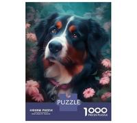 Rompecabezas De 1000 Piezas para Adolescentes Bernese Mountain Dog Fable Rompecabezas para Adolescentes Juguetes DIY Análisis Y Lógica para Cumpleaños, Navidad 70x50cm/1000pcs